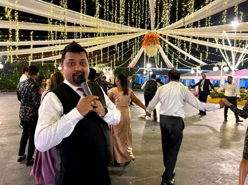 Emcee Stanley Fernandes for Weddings & Other Events