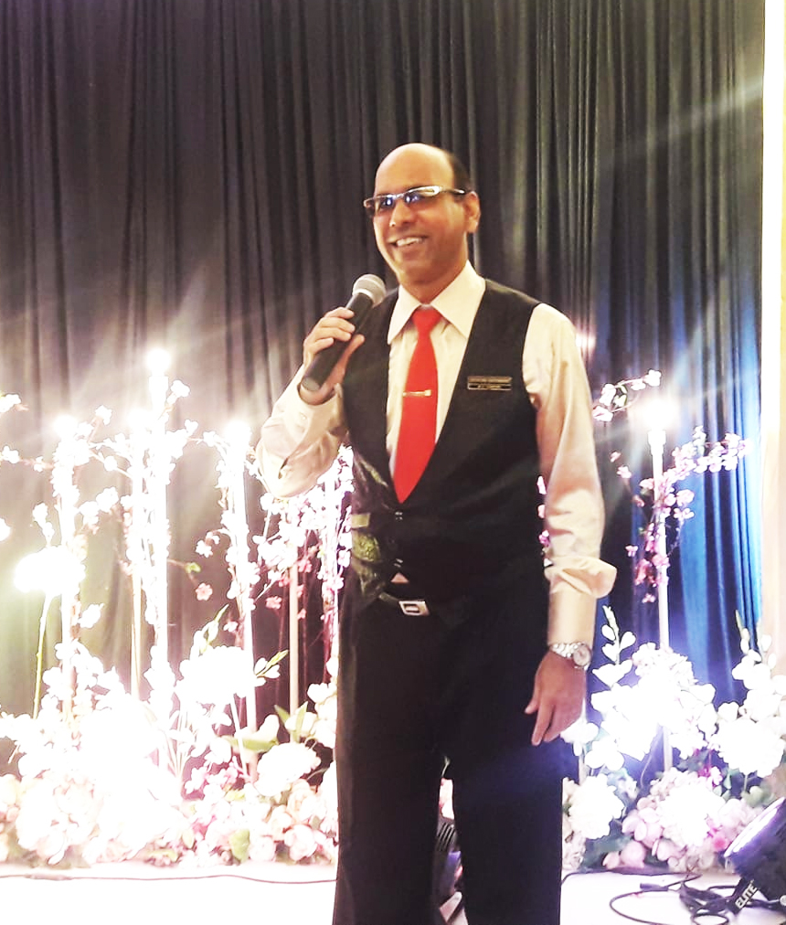 Desmond Santamaria - MC / Compere for Weddings, Parties & Other Events in Goa
