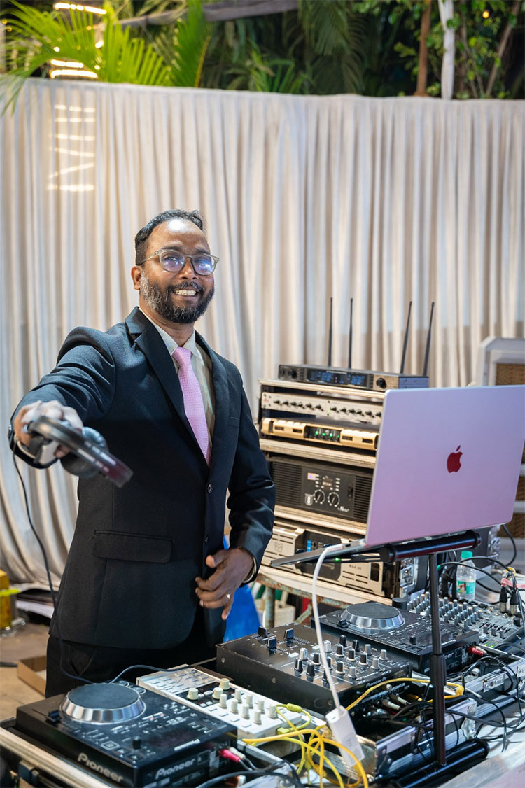 Dj Rodney Dsouza for weddings and events in Goa