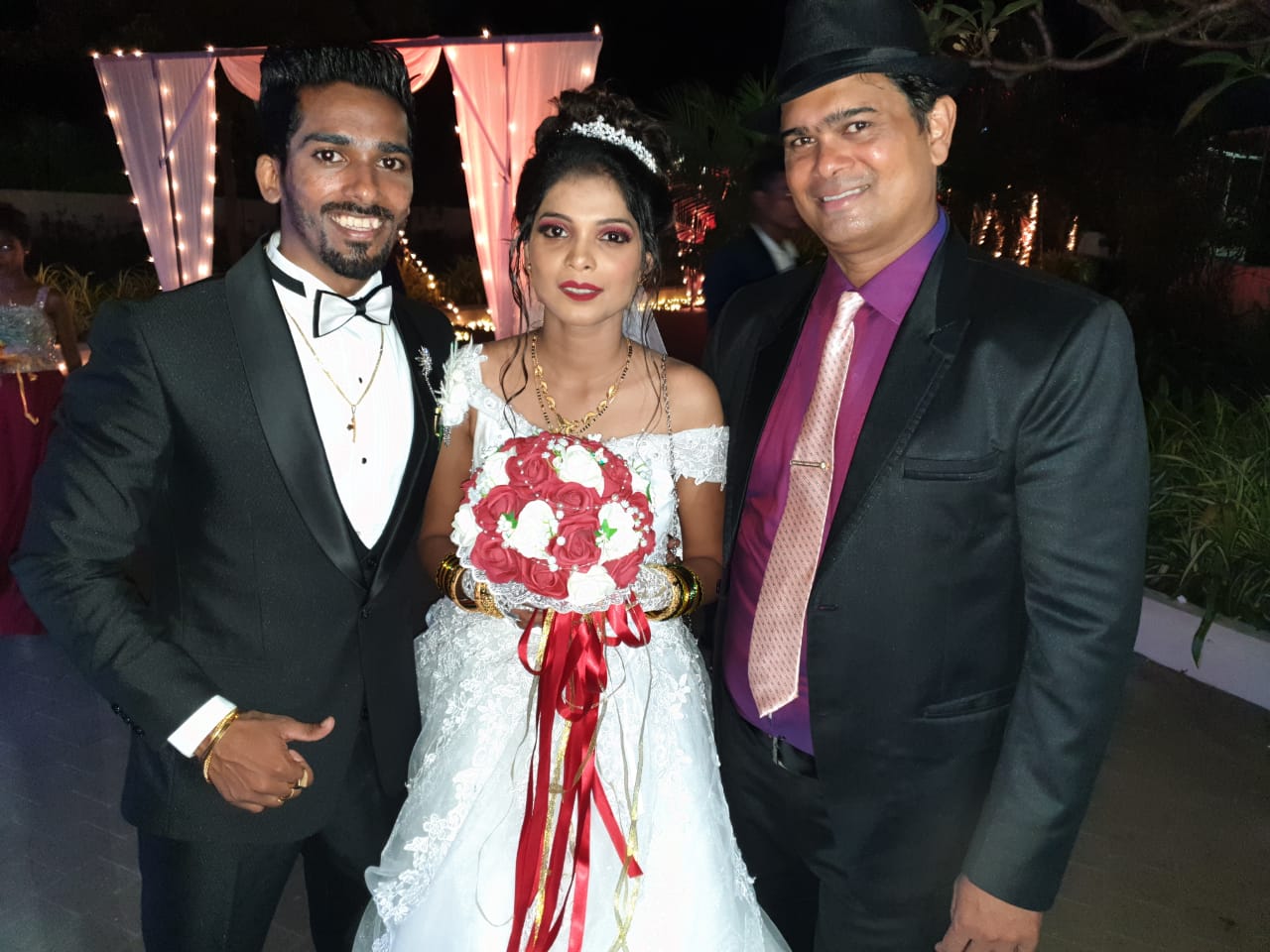 Wedding MC / Compere Elias Fernandes in Goa.