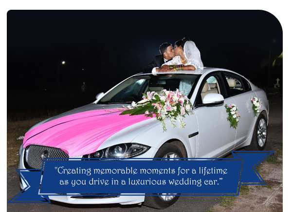 Elizabeth Wedding Car Hire Services In Goa