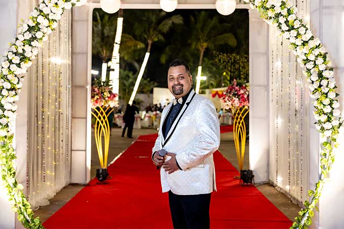 Emcee Stanley Fernandes for Weddings & Other Events