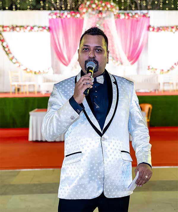 Emcee Stanley Fernandes for Weddings & Other Events