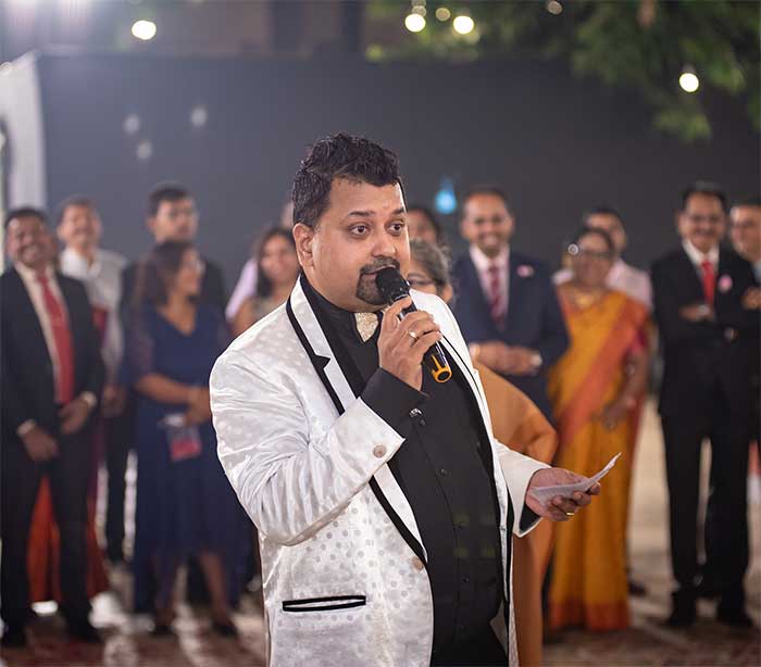 Emcee Stanley Fernandes for Weddings & Other Events