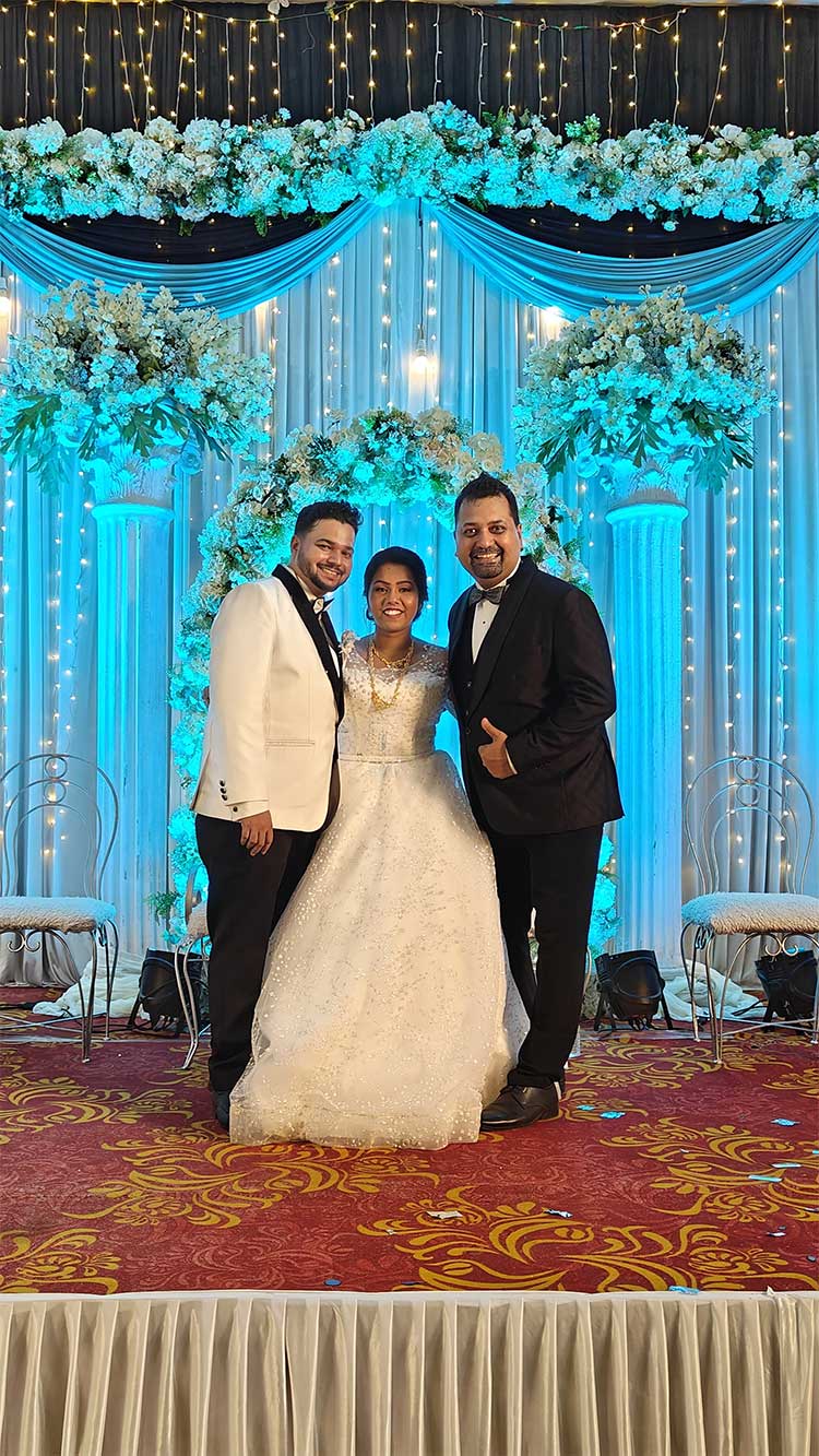 Emcee Stanley Fernandes for Weddings & Other Events