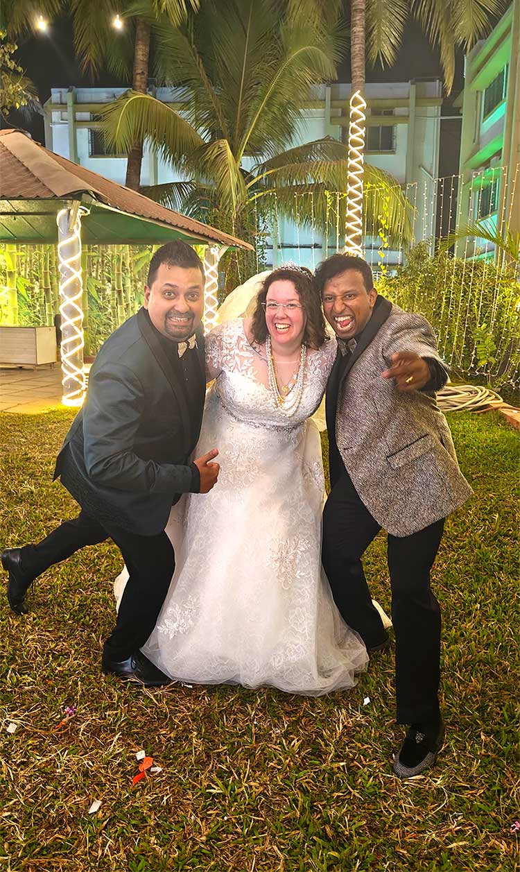 Emcee Stanley Fernandes for Weddings & Other Events