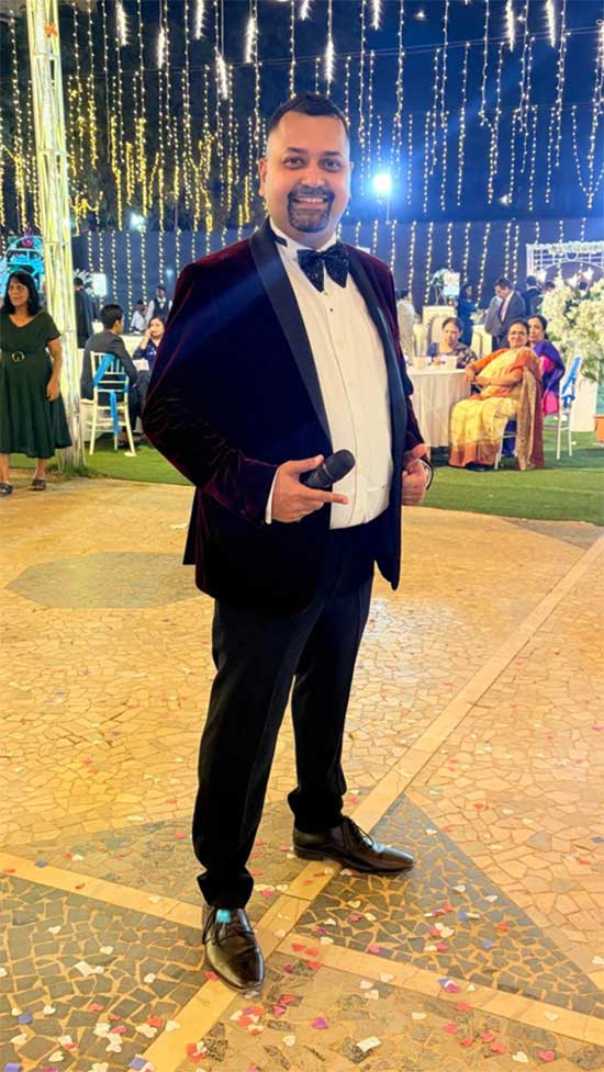 Emcee Stanley Fernandes for Weddings & Other Events