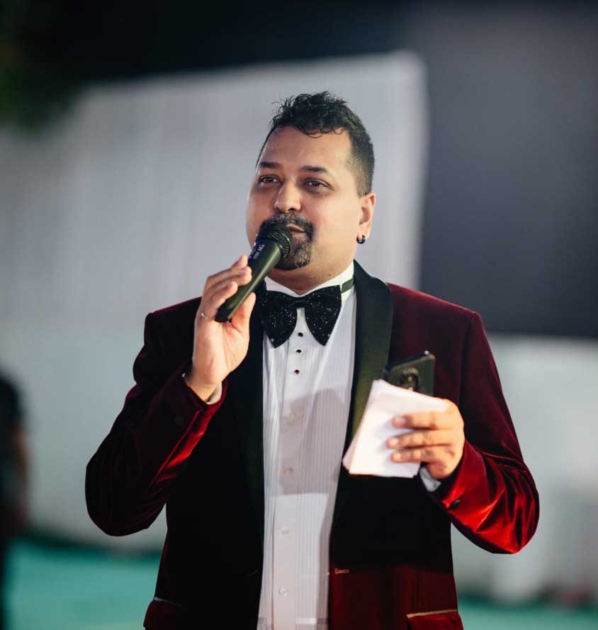 Emcee Stanley Fernandes for Weddings & Other Events