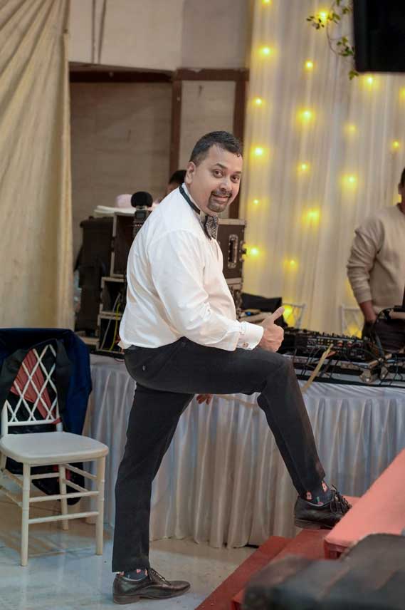 Emcee Stanley Fernandes for Weddings & Other Events