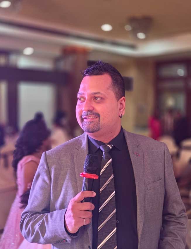 Emcee Stanley Fernandes for Weddings & Other Events
