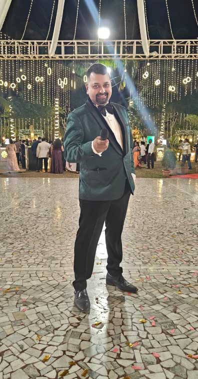 Emcee Stanley Fernandes for Weddings & Other Events