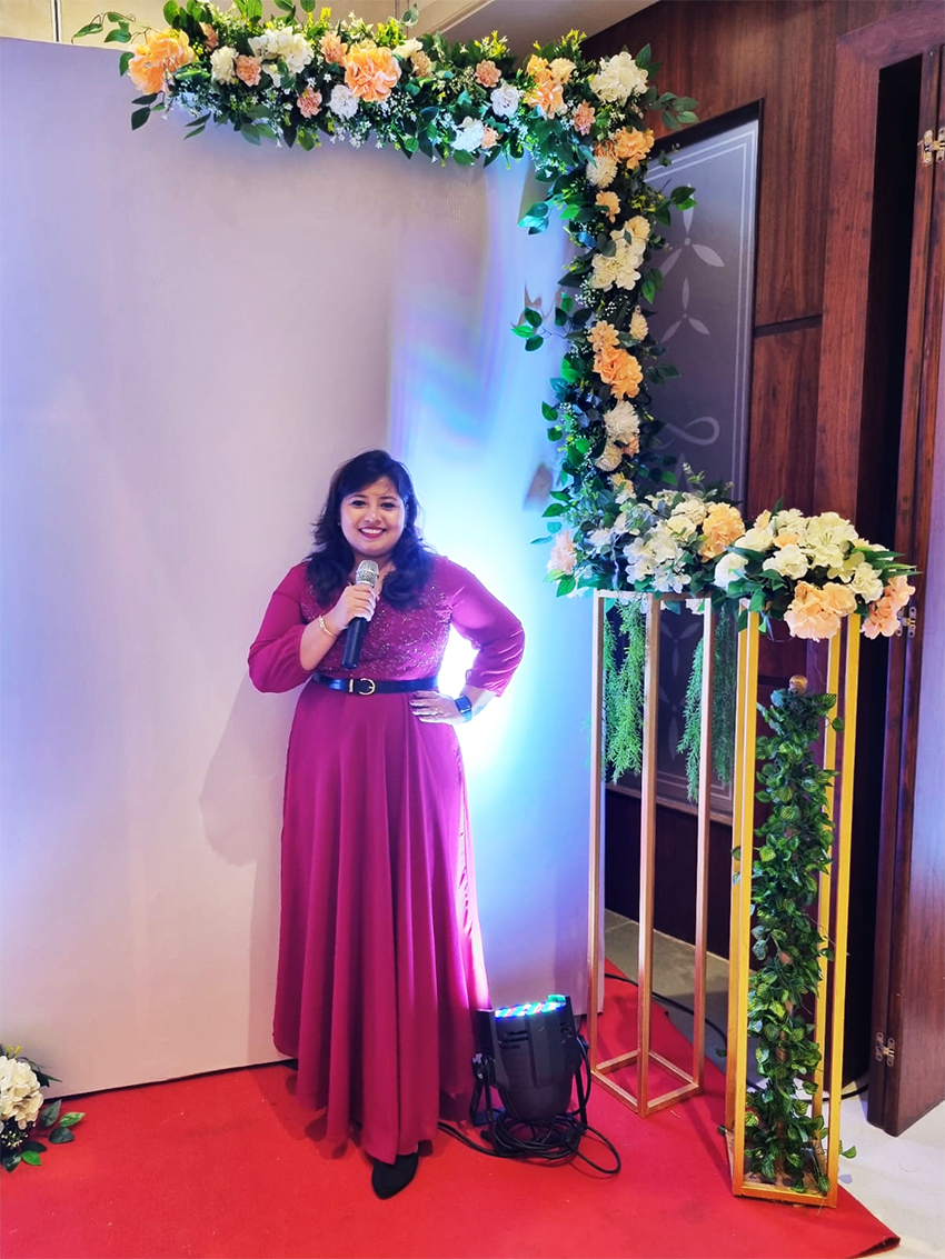 Diana Susa - MC, Compere, Event Host in Goa