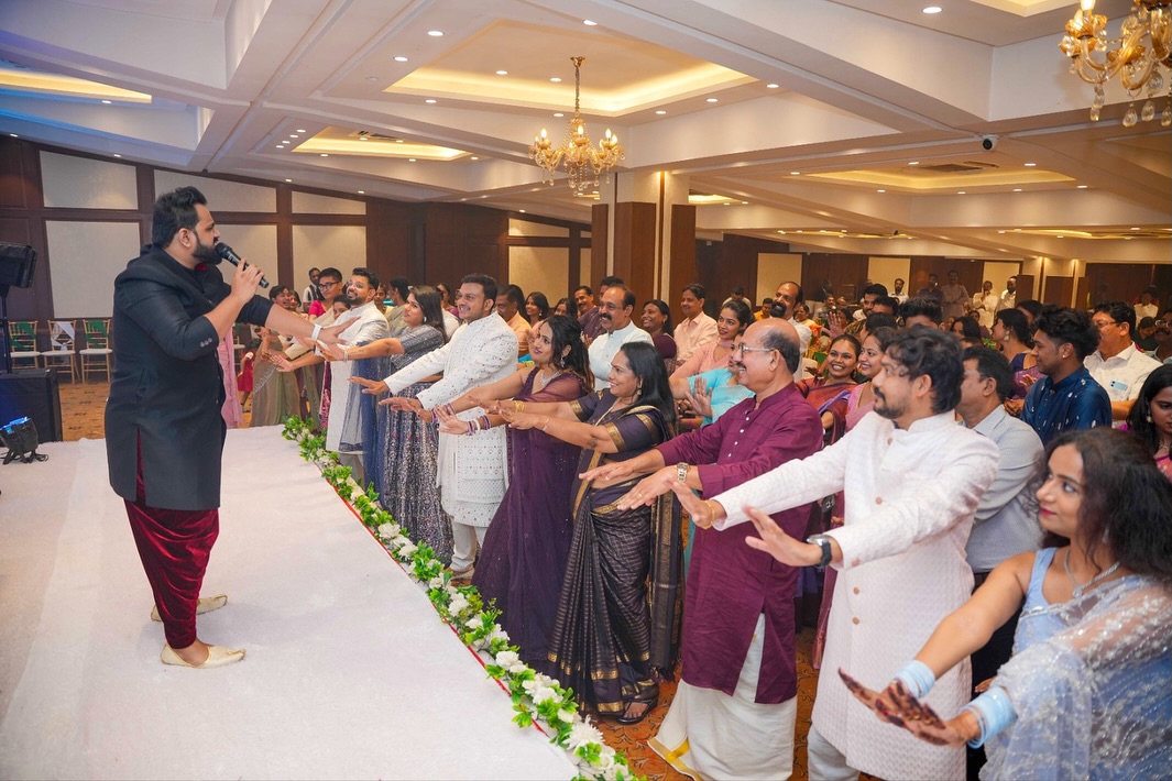 Emcee Ridge Sequeira for Weddings & Other Events