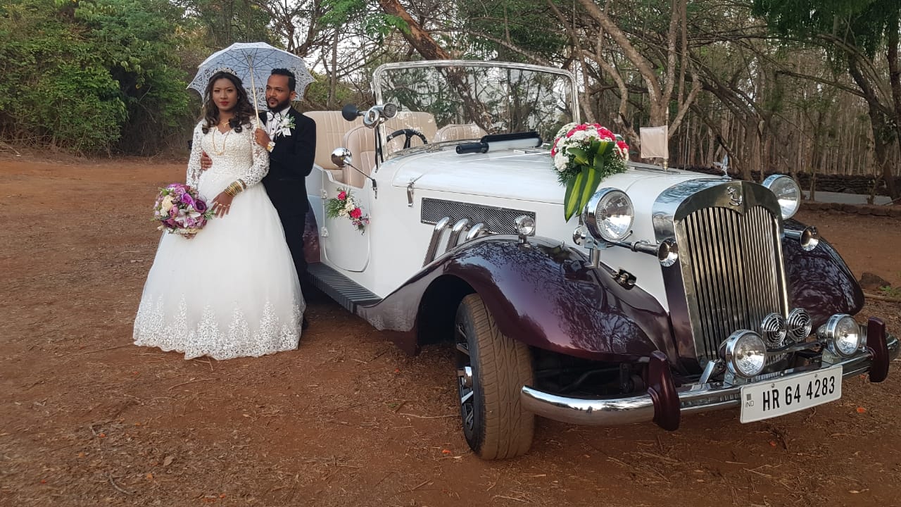 Ozzy's Antique Vintage Cars for Hire at Weddings and All Occasion in Goa