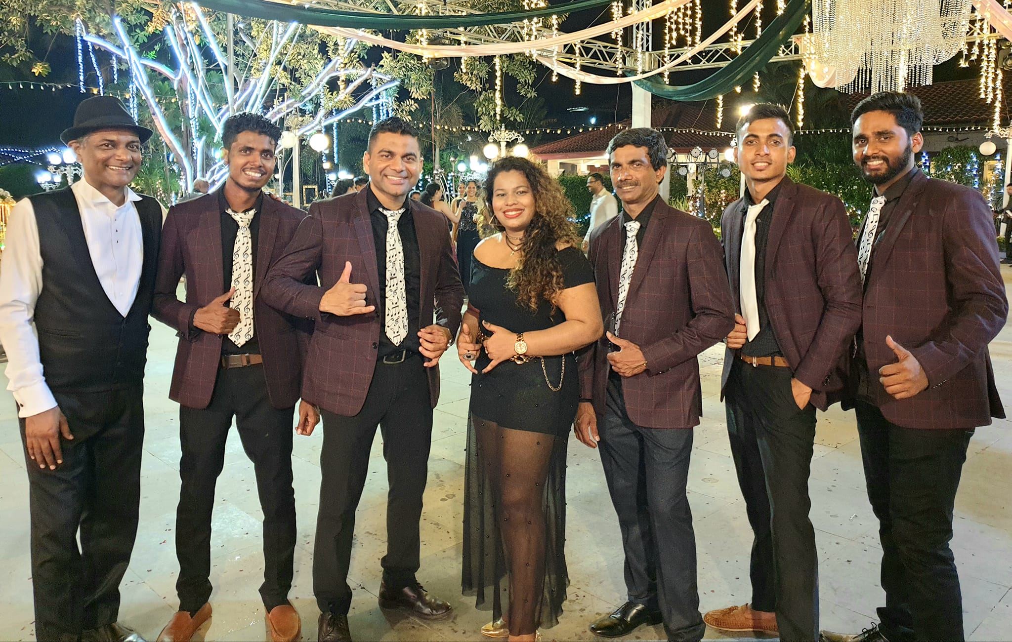 Square Heads Wedding Band in Goa 