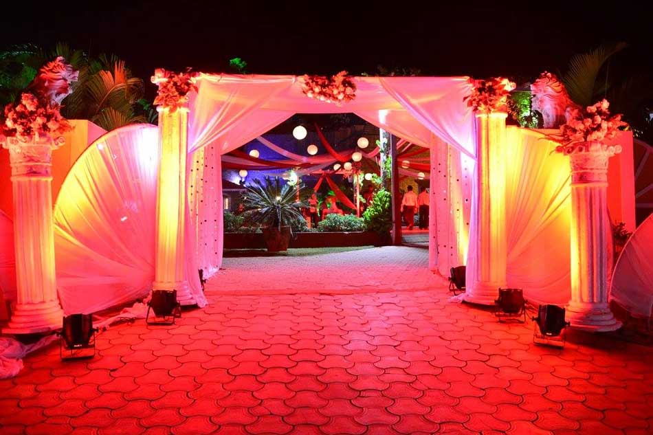 THE VILLAGE Open Air Wedding Hall in Nuvem, South Goa