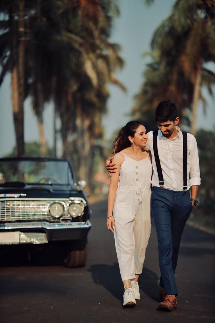 The Most Adorable Pre-Wedding Shoots That Involve Your Boy's Favourite Toy  - His Car! | WedMeGood