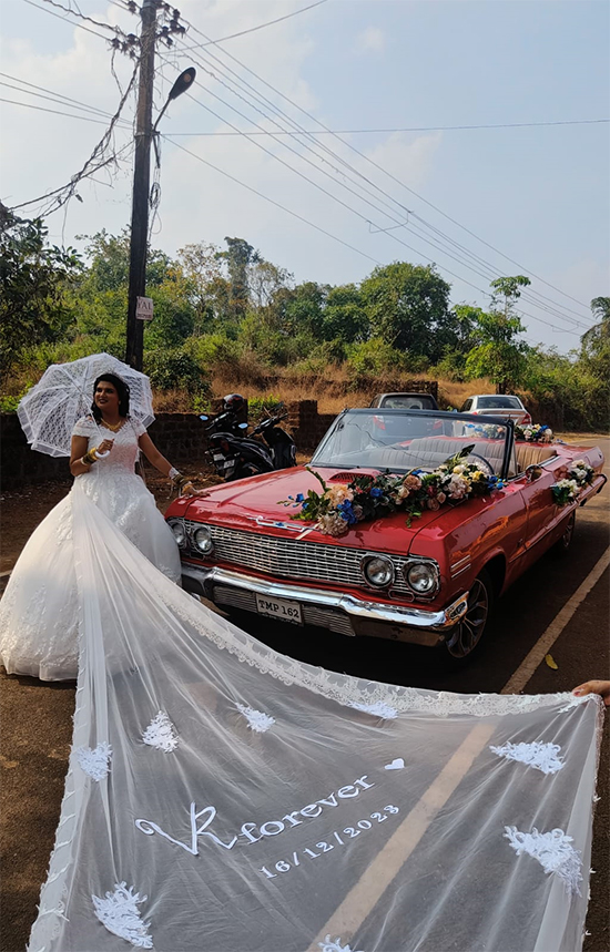 Vintage, Classic & Modern Luxury Wedding Cars for Hire in Goa