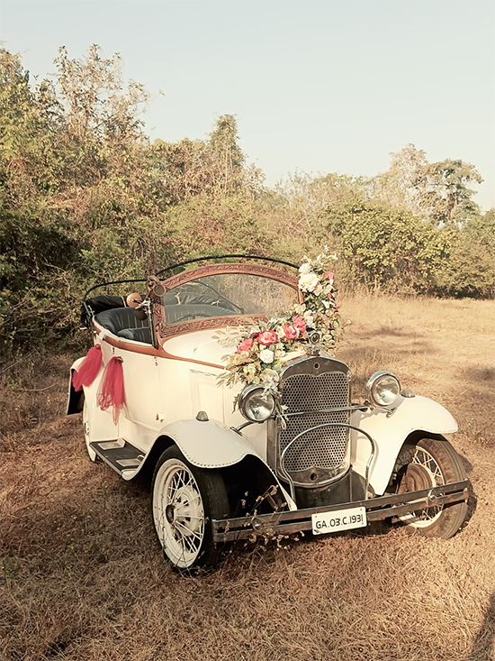 Vintage, Classic & Modern Luxury Wedding Cars for Hire in Goa