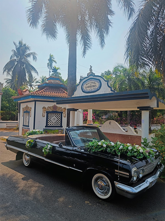 Vintage, Classic & Modern Luxury Wedding Cars for Hire in Goa